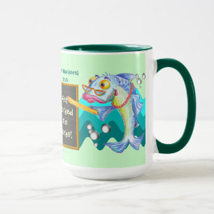 Taza ¡Consiga enganchado en los libros!