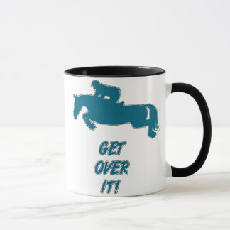 Taza Consiga sobre él el caballo