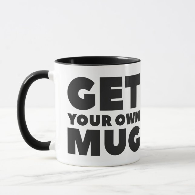 Taza Consiga sus los propios (Izquierda)