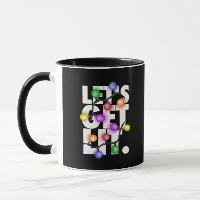 Taza Consigamos un clásico de Navidades livianos (Izquierda)