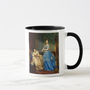 Taza Consiguiendo vestido, 1869