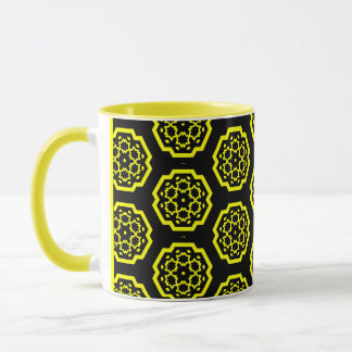 Taza Constelación de copo de nieve - v2 - Personalizada