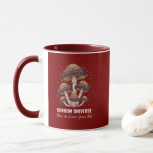 Taza Constelación de Hongos Celestiales Universo