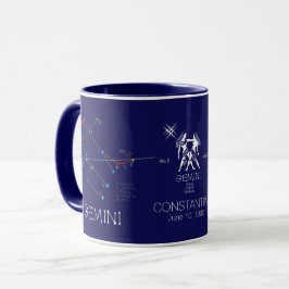 Taza Constelación de Zodiac Gemini