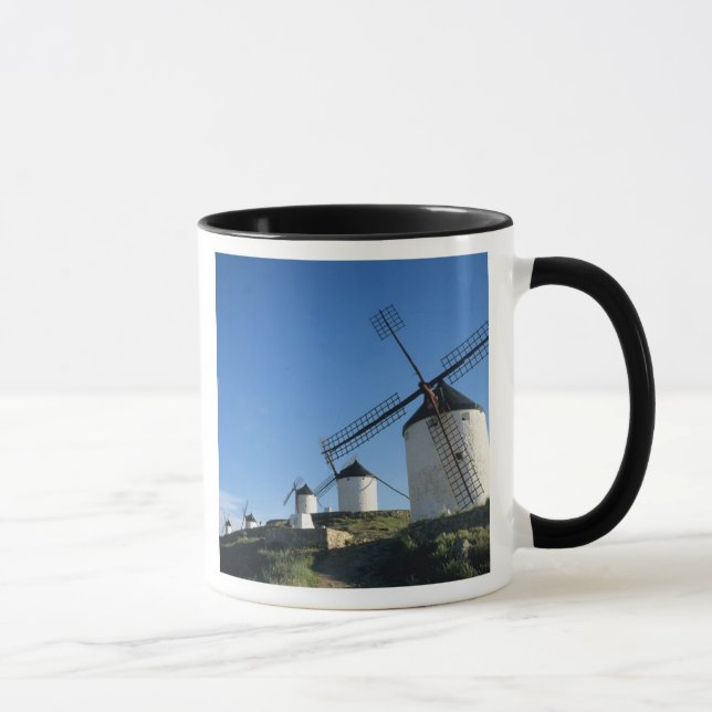Taza Consuegra, La Mancha, España, molinos de viento 2 (Derecha)