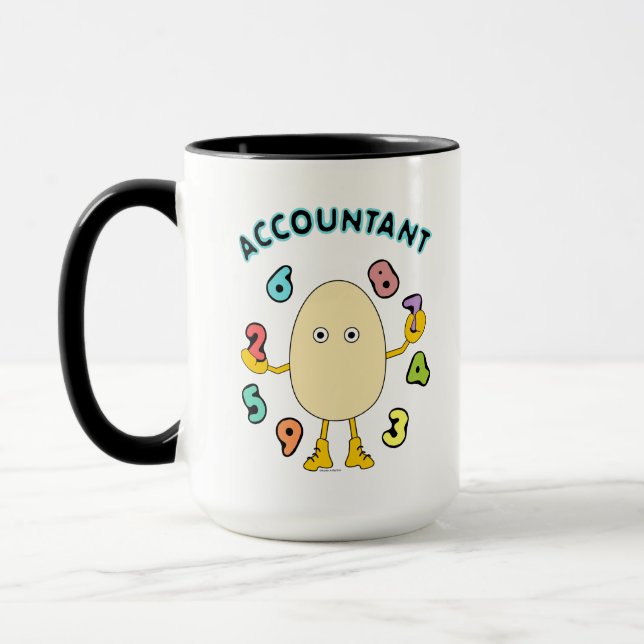 Taza Contabilidad Egghead (Izquierda)