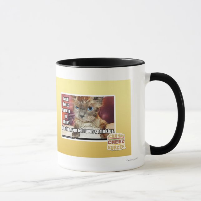 Taza Contador de tiempo de Sprinklur del césped (Derecha)