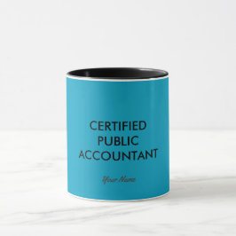 Taza "Contador público certificado"
