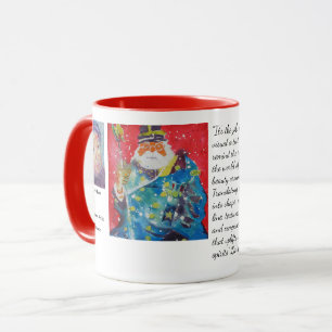Taza Contando viejas historias de guerra / Artista Larr