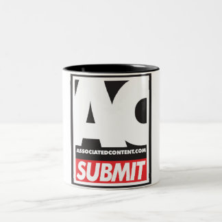 Taza contenta asociada del 2-Tono