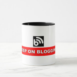 Taza CONTINÚE BLOGUEANDO Mug