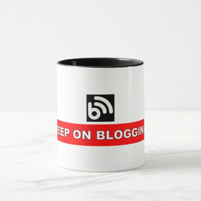 Taza CONTINÚE BLOGUEANDO Mug (Centro)