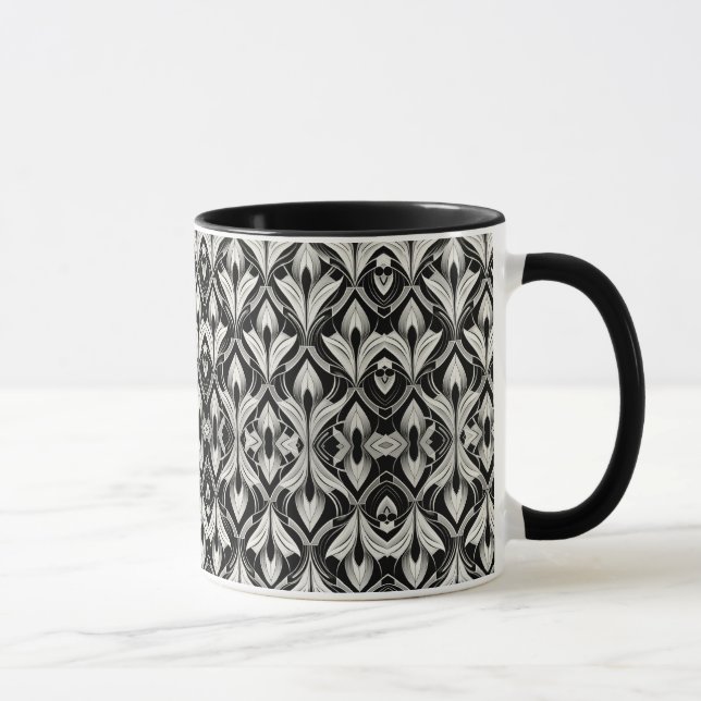 Taza Contraste blanco y negro (Derecha)