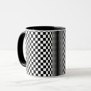 Taza contraste óptico blanco