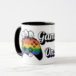 Taza Controlador Pata de Tigre LGBT Orgullo Juego