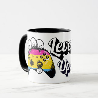 Taza Controlador Pata de Tigre Pan Pride Level Up 