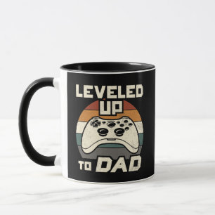 Taza Controlador Retro de Gamer Ascendido a Papá