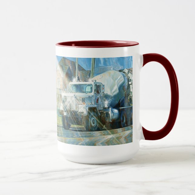 Taza Controladores Cement Truck Designer COFFEE MUGS (Derecha)