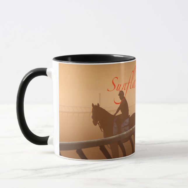 Taza Conversaciones matutinas - Sunflare Coffee Mug (Izquierda)