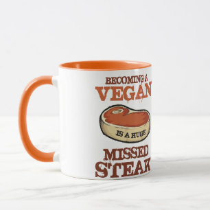 Taza Convertirse En Vegan Es Un Enorme Robo Perdido