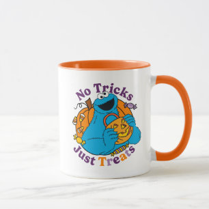Taza Cookie Monster   No hay trucos que solo trate