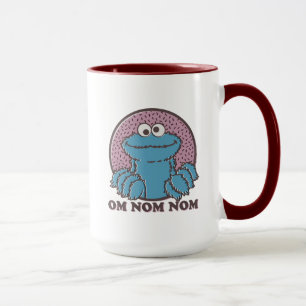 Taza Cookie Monster   Om Nom