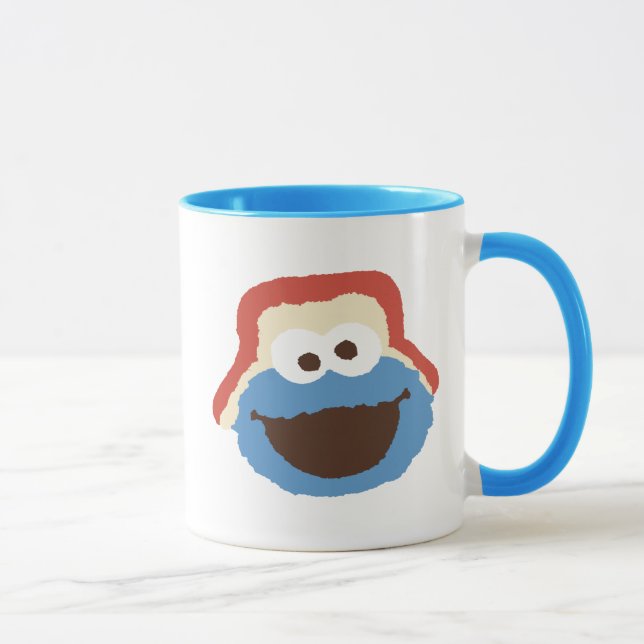 Taza Cookie Monster Woodland Face