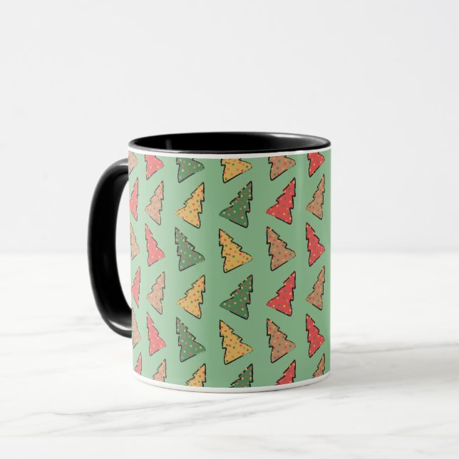 Taza Cookies de árbol de Navidad (Anverso izquierdo)