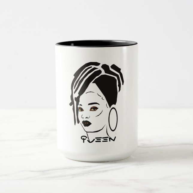 Taza Cool African Queen Combo (Centro)