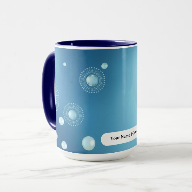 Taza Cool Gradasi Pearl Aura Halo (Anverso izquierdo)
