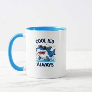 Taza Cool Kid Always Shark
