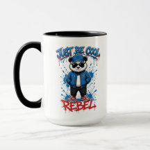 Taza Cool Panda Rebel