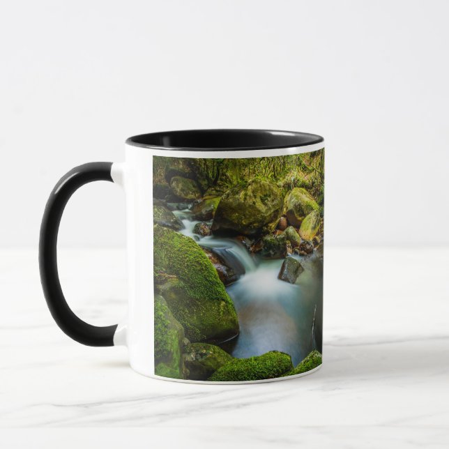 Taza Coolalingo Waterfalls Mug: Serenidad en Wicklow (Izquierda)