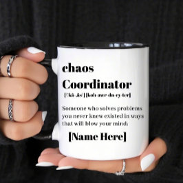 Taza Coordinador de caos 