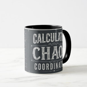 Taza Coordinador de Caos Calculado Profesor de Matemáti