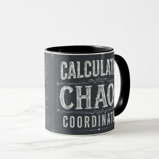 Taza Coordinador de Caos Calculado Profesor de Matemáti