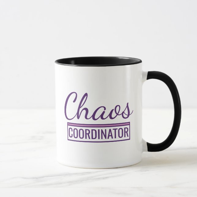 Taza Coordinador del caos (Derecha)