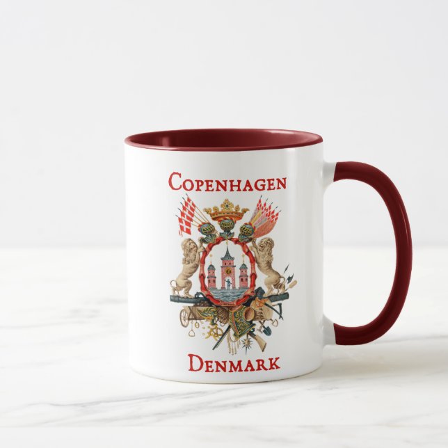 Taza Copenhague, Dinamarca (Derecha)