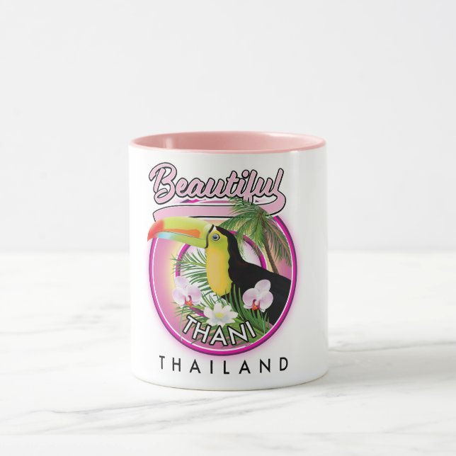 Taza Copia de la bella Thani Tailandia (Centro)