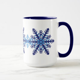 Taza Copos de nieve