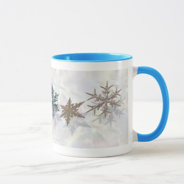 Taza Copos de nieve brillantes Drinkware (Derecha)