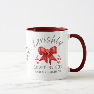 Taza Coqueta Lazo AMOROSAMENTE AMADO Christian Valentín