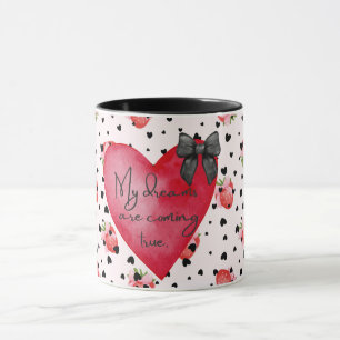 Taza Coquette Girly Positive Afirmación Fresa Mug