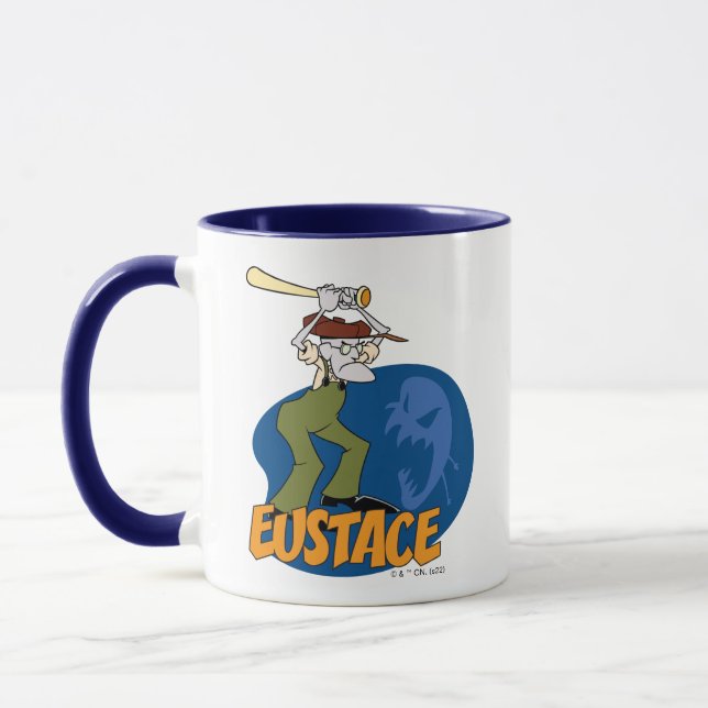 Taza Coraje al perro cobarde | Gráfico Eustace (Izquierda)