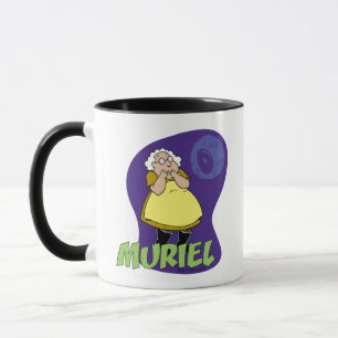 Taza Coraje al perro cobarde   Muriel Graphic