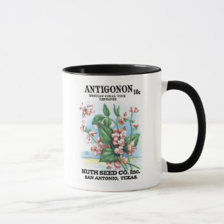 Taza Coral Mexicano Antigono, Huth Seed Co