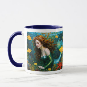 Taza "Coralyn" - Hermosa sirena mística