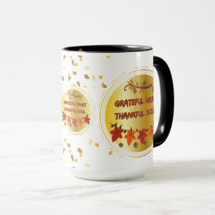 Taza Corazón Agradecido Alma Agradecida