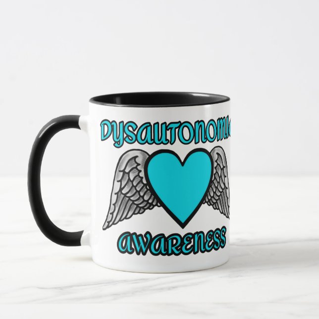 Taza Corazón/Alas...Disautonomía (Izquierda)