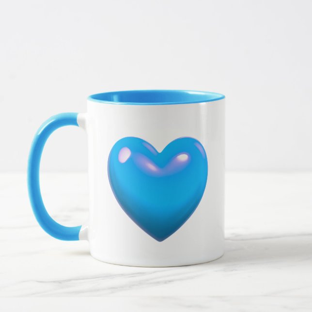 Taza Corazón azul (Izquierda)